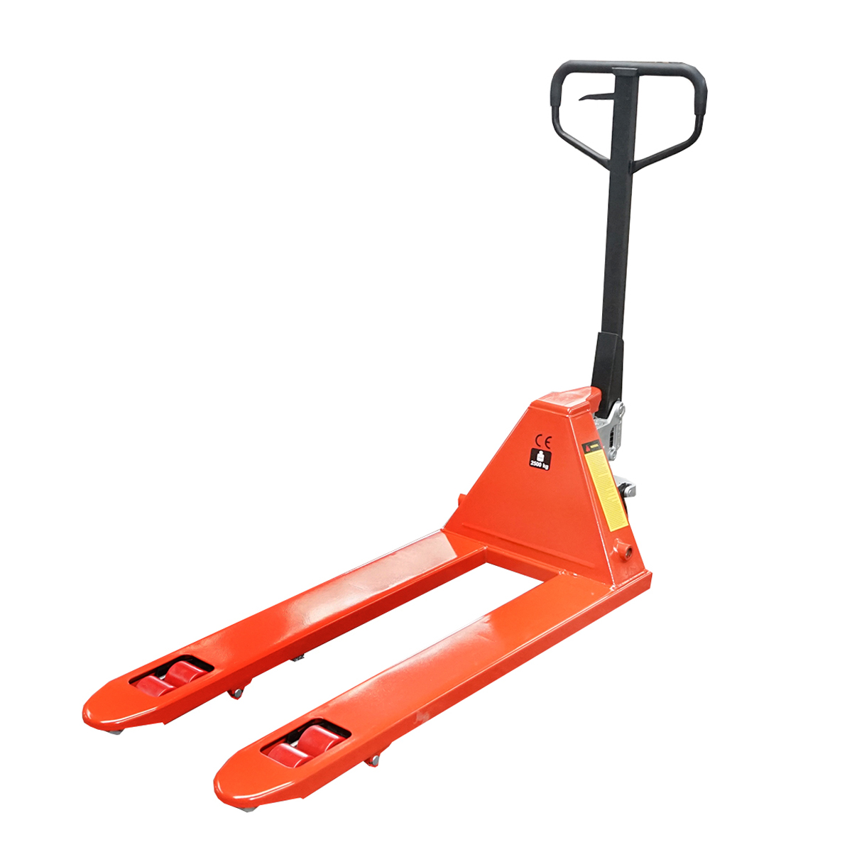 397 - Transpalet manual 2500 KG cu roata de silicon Transpalet manual 2500 KG cu roata de silicon