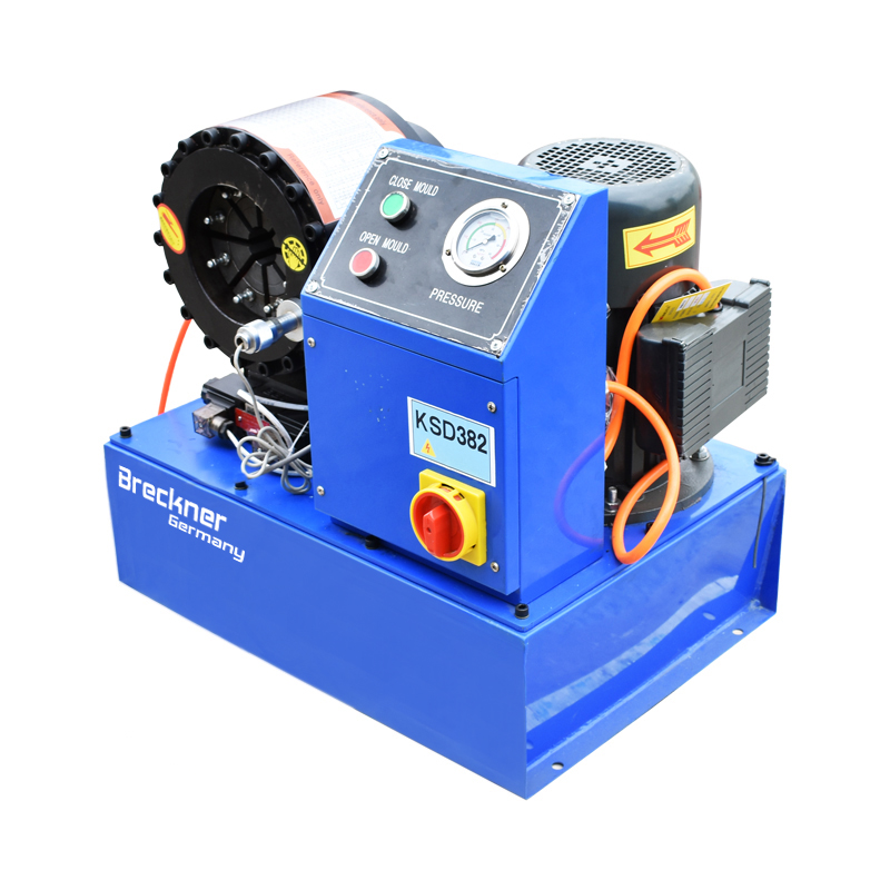 Masina de sertizat furtunuri hidraulice fi6-38mm 220V 3kW cu schimbare rapida Breckner Germany