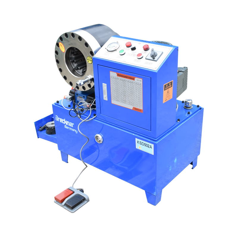 Masina de sertizat furtunuri hidraulice fi4-51mm 220V 3kW cu schimbare rapida Breckner Germany