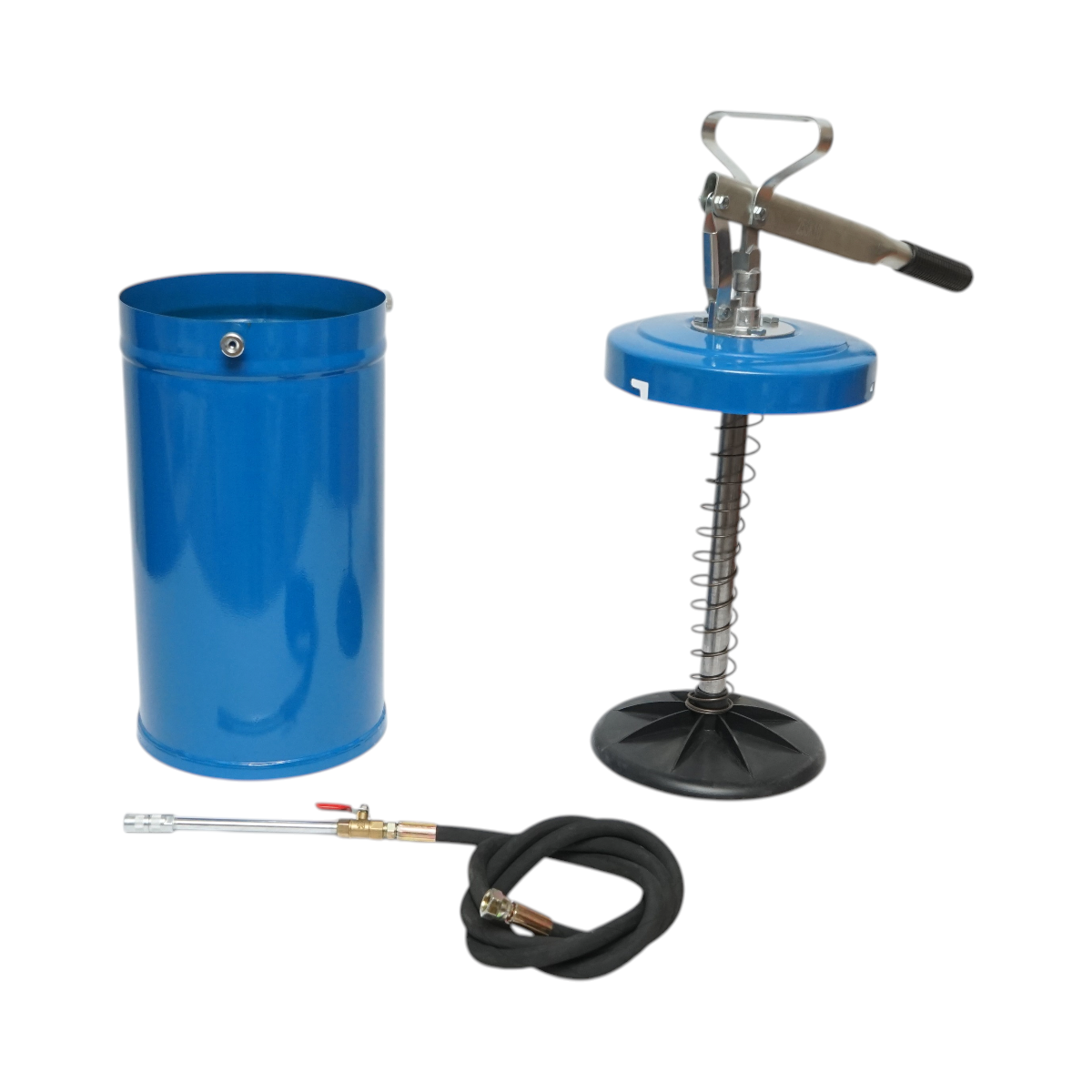 Pompa manuala de gresare 16kg cu furtun 1.5m Breckner Germany – imagine 3