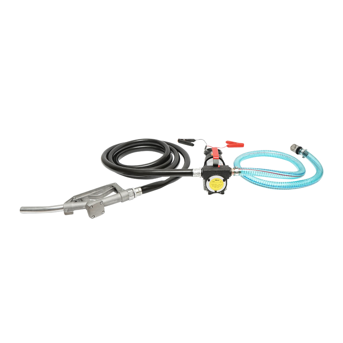 Kit pompa transfer motorina 12V cu furtun aspiratie 1,5m, furtun transfer 4m si pistol  Breckner Germany 