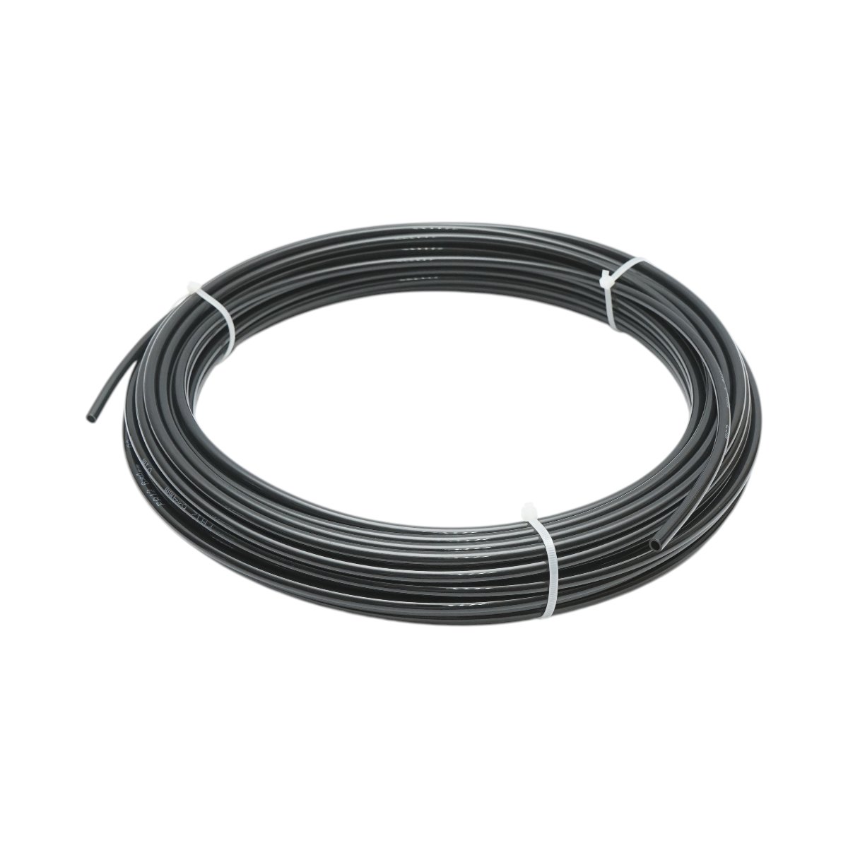 Tub aer poliamida negru 6x4mm 25m/rola