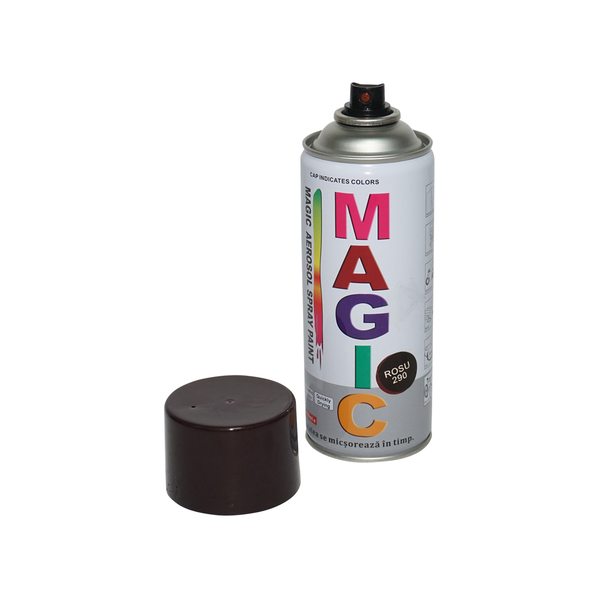Spray vopsea Magic rosu 290 (visiniu) 450 ml – imagine 3