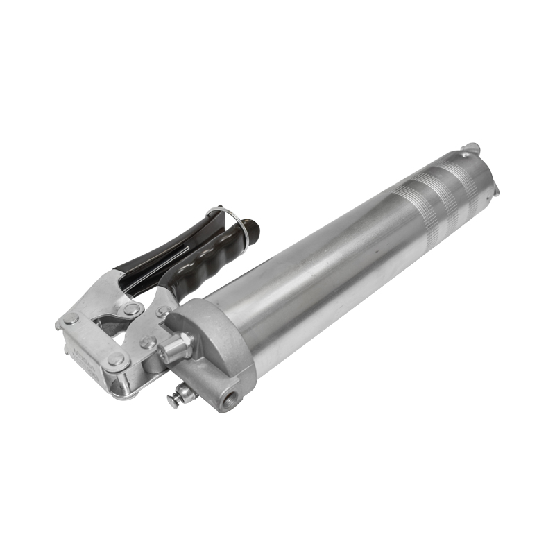 Pistol pentru gresat cu maner + tub vaselina Olipes (decalimetru presiune inalta) Breckner Germany – imagine 2