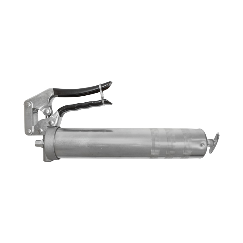 Pistol pentru gresat cu maner + tub vaselina Olipes (decalimetru presiune inalta) Breckner Germany – imagine 7