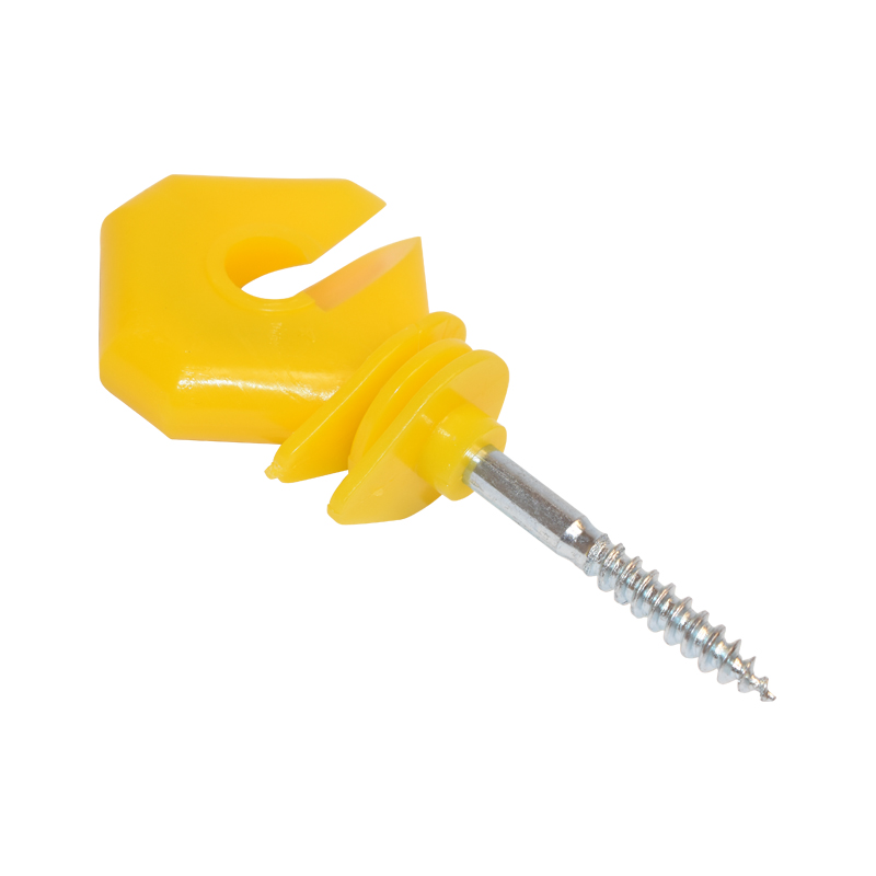 Izolator premium tip romb galben pentru gard electric Breckner Germany – imagine 3