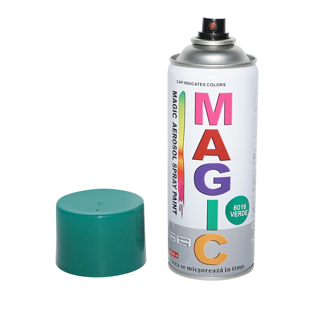 Spray vopsea Magic verde 6016 400 ml – imagine 3