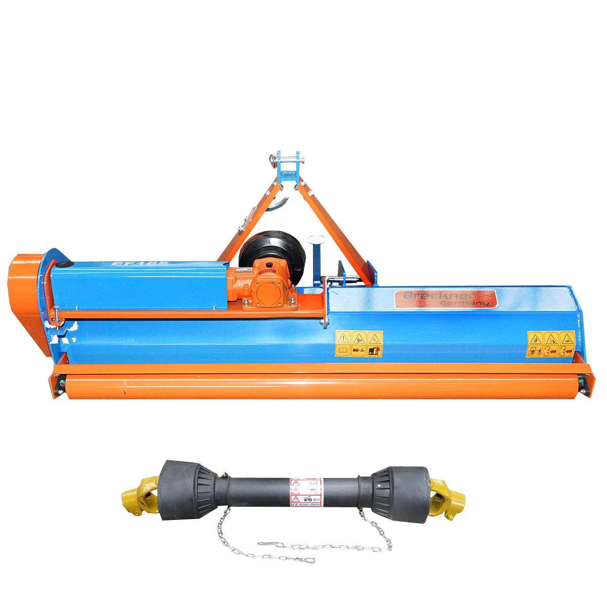 Tocatoare EF165 30-40CP cu cardan PP-540r/min 235Kg Breckner Germany