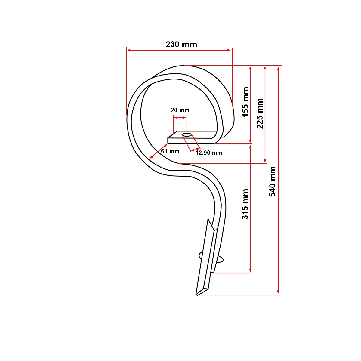 Arc scormonitor cu sageata SUP 29 – imagine 5
