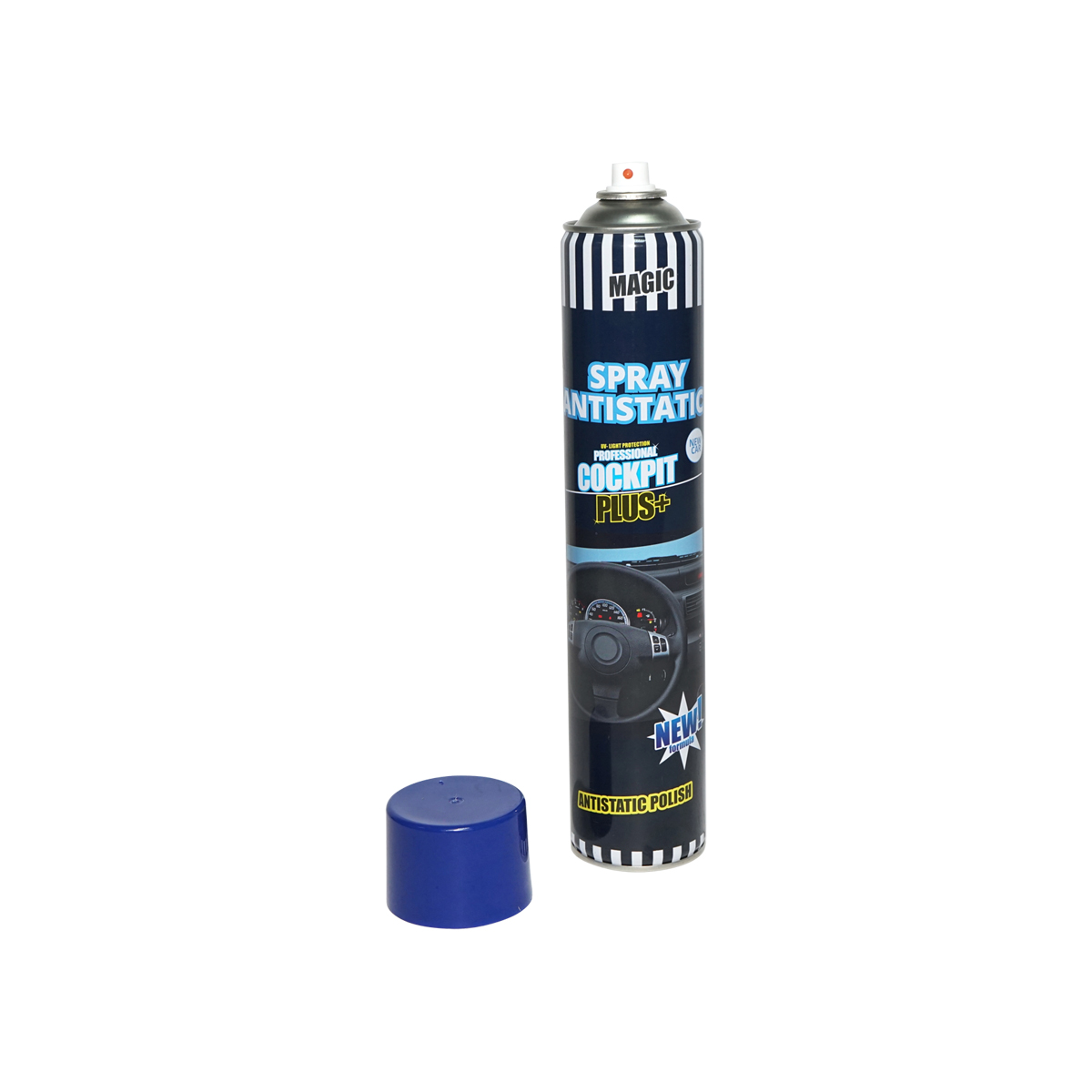 Spray silicon bord antistatic new car 750ml – imagine 2