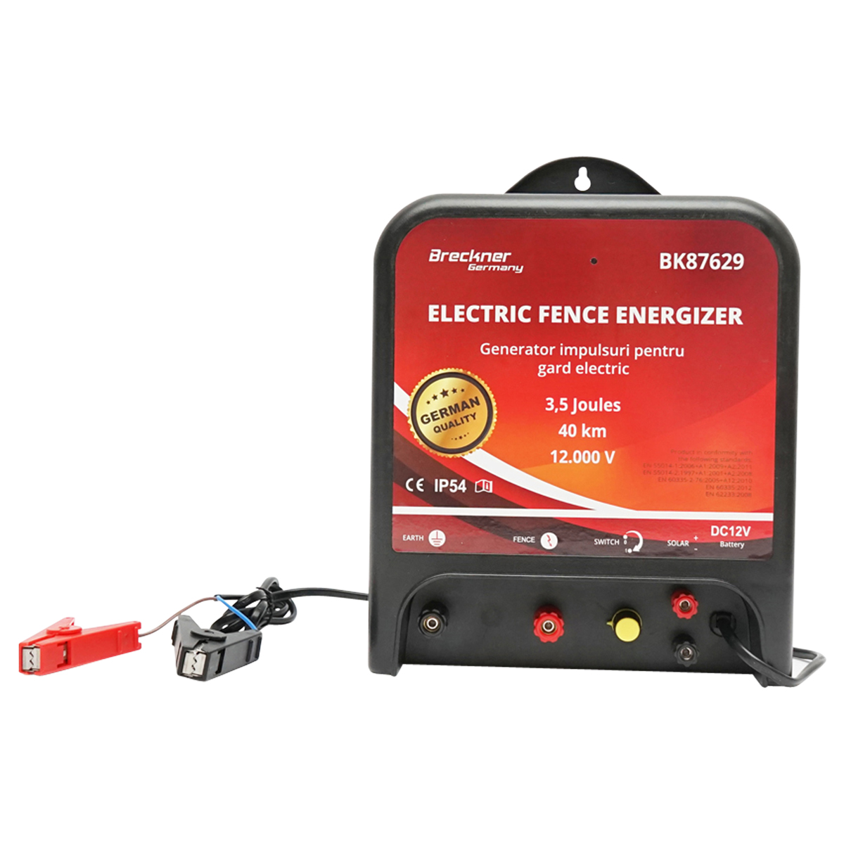 Aparat generator impulsuri AC 12V, 3.5 Joule 40 Km gard electric Breckner Germany Aparat generator impulsuri AC 12V, 3.5 Joule 40 Km gard electric Breckner Germany