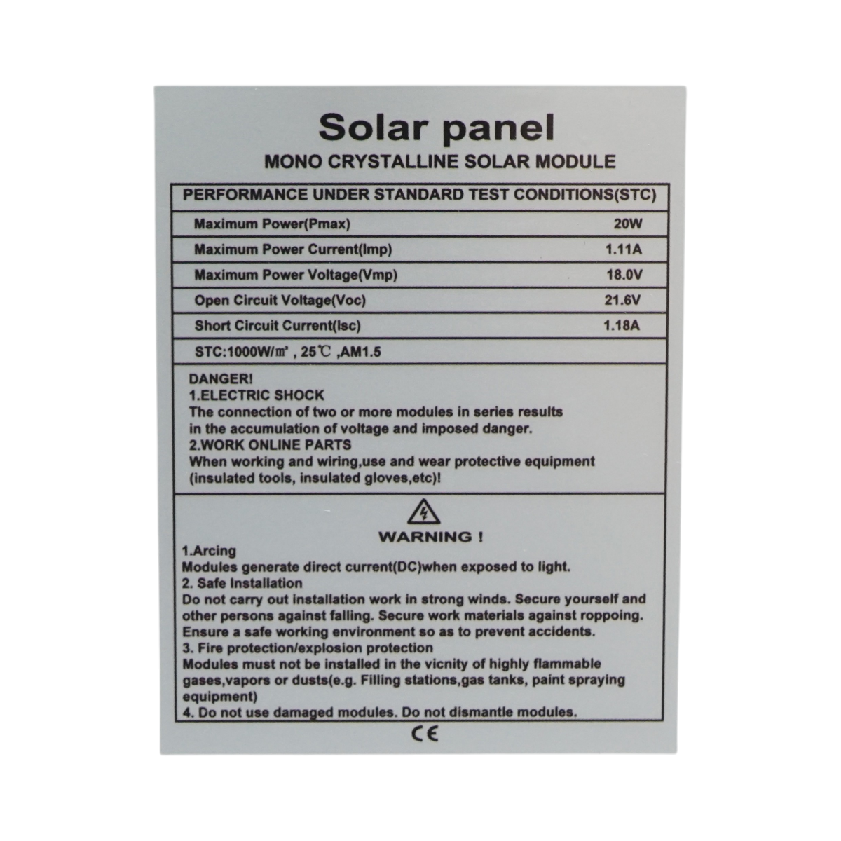 Panou solar 20W monocristalin 400x300x17mm cu regulator tensiune 10A, 12/24V Breckner Germany – imagine 7