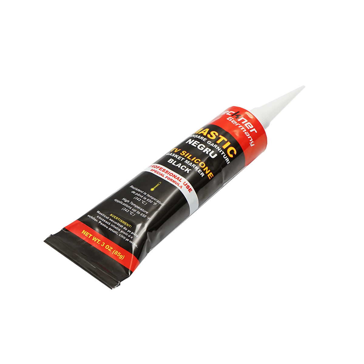 Silicon etansare garnituri negru 85g pentru temperaturi inalte 343 grade – imagine 3