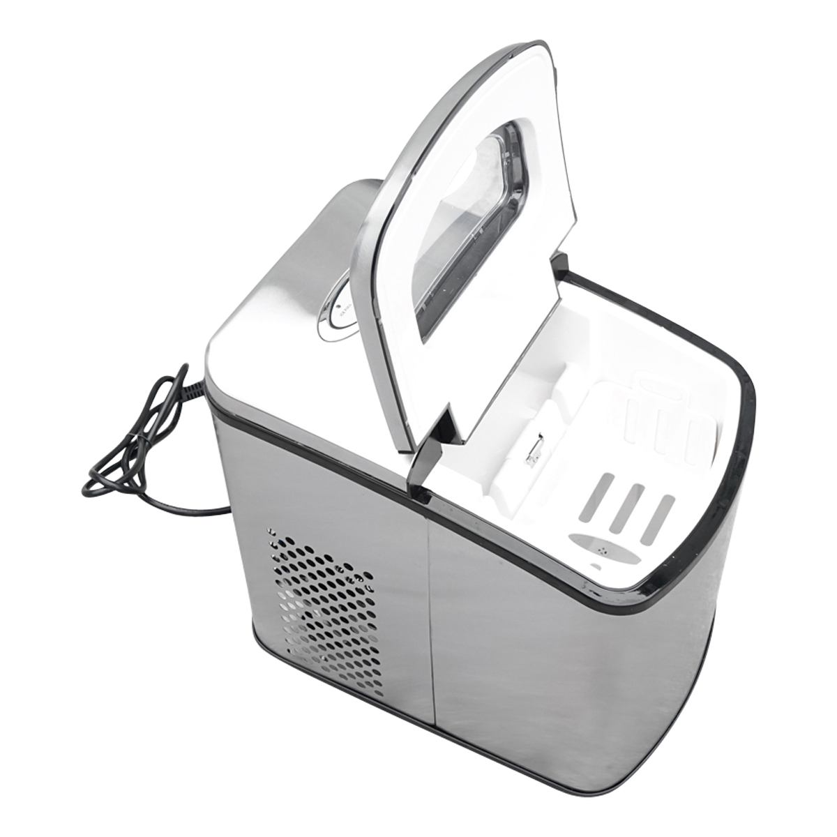 Aparat de facut gheata capacitate 1.7L 220V/150W randament 14Kg/24h 242x358x328mm Breckner Germany – imagine 2