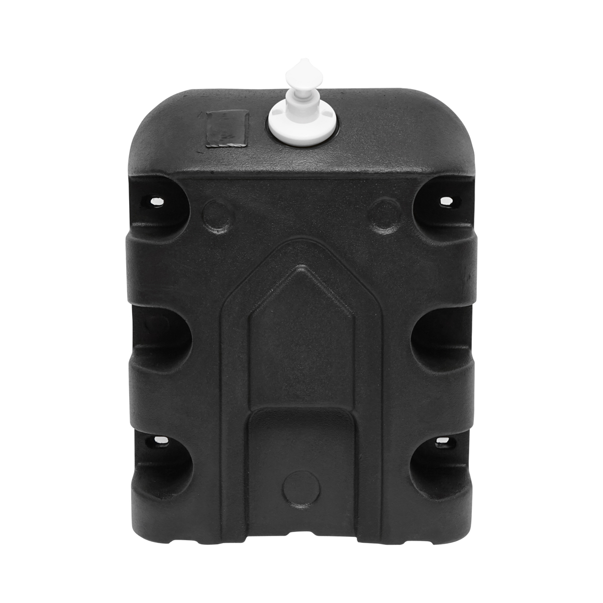 Rezervor apa 30L cu robinet si dozator de sapun 250ml. plastic negru 332x420x331 mm – imagine 6