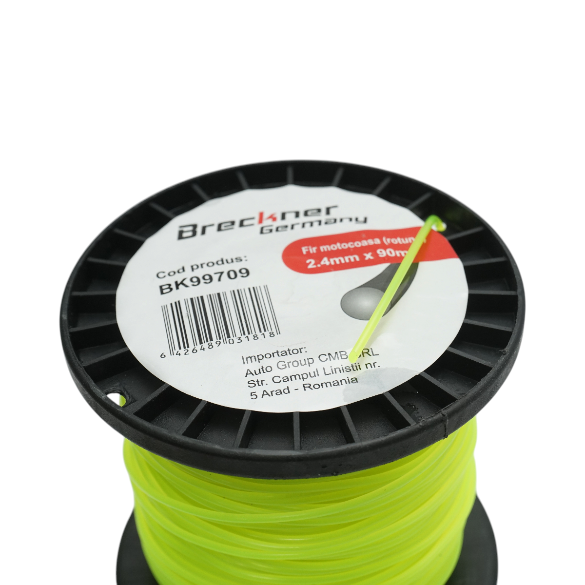 Fir rotund motocoasa 2.4mm x 90m Breckner Germany – imagine 3