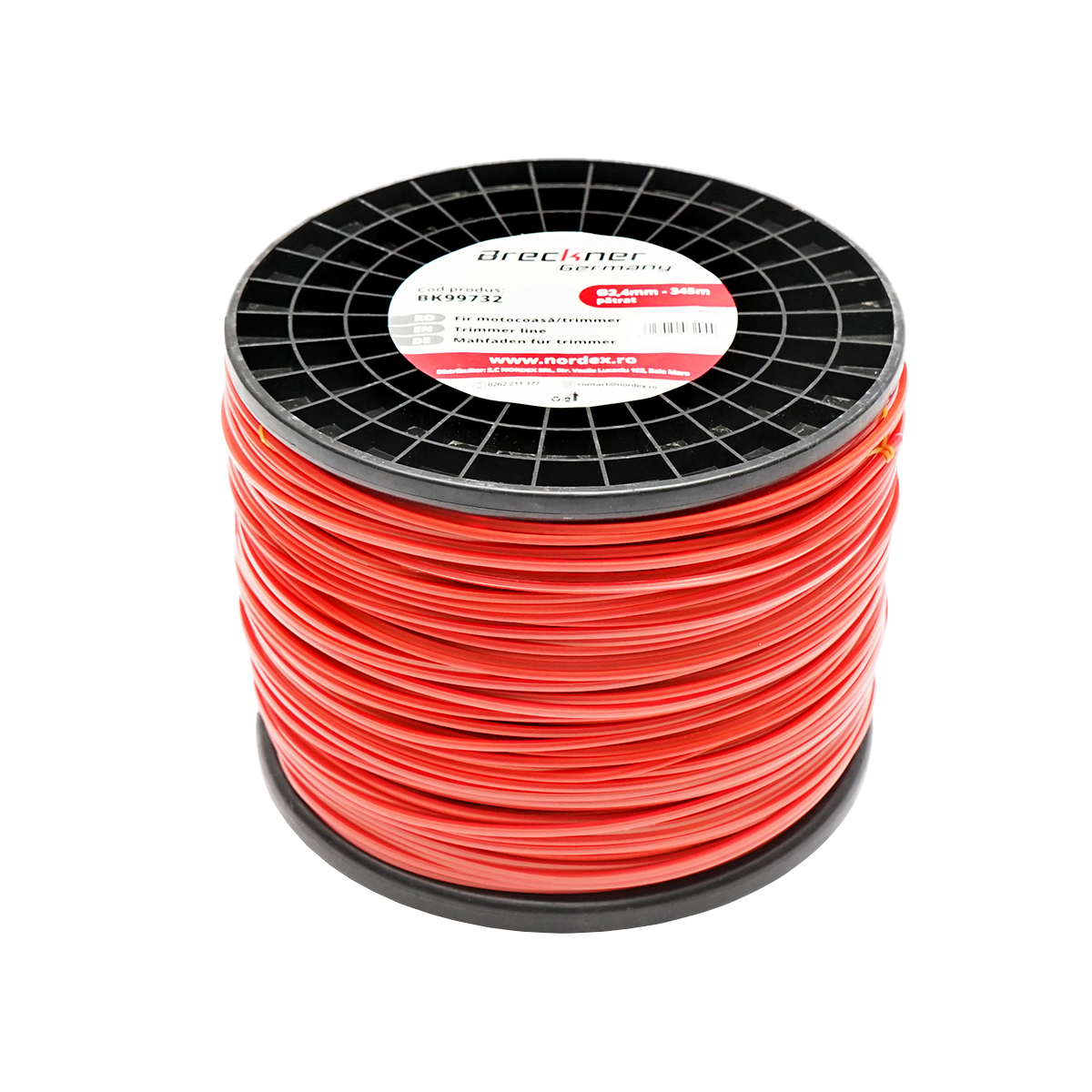 Fir patrat pentru motocoasa, 2.4 mm x 345 m Breckner Germany – imagine 2