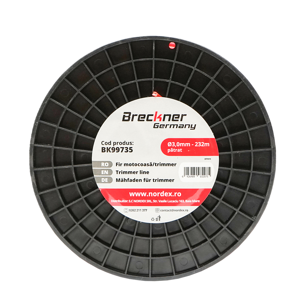 Fir patrat pentru motocoasa, 3 mm x 232 m Breckner Germany – imagine 4