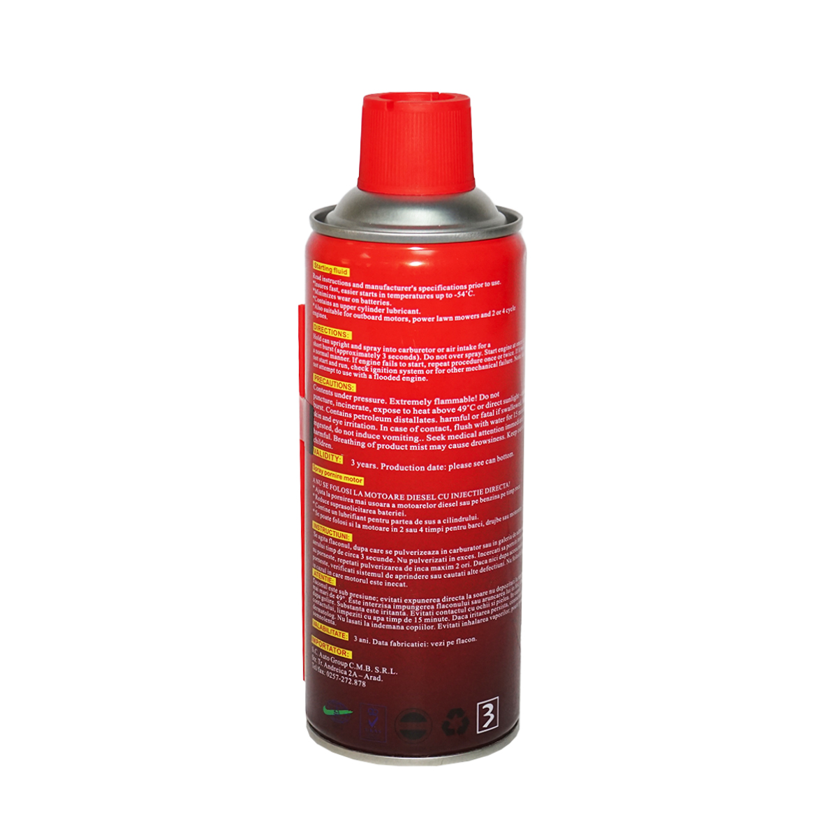 Spray pornire motor la rece sau cald 450 ml – imagine 2