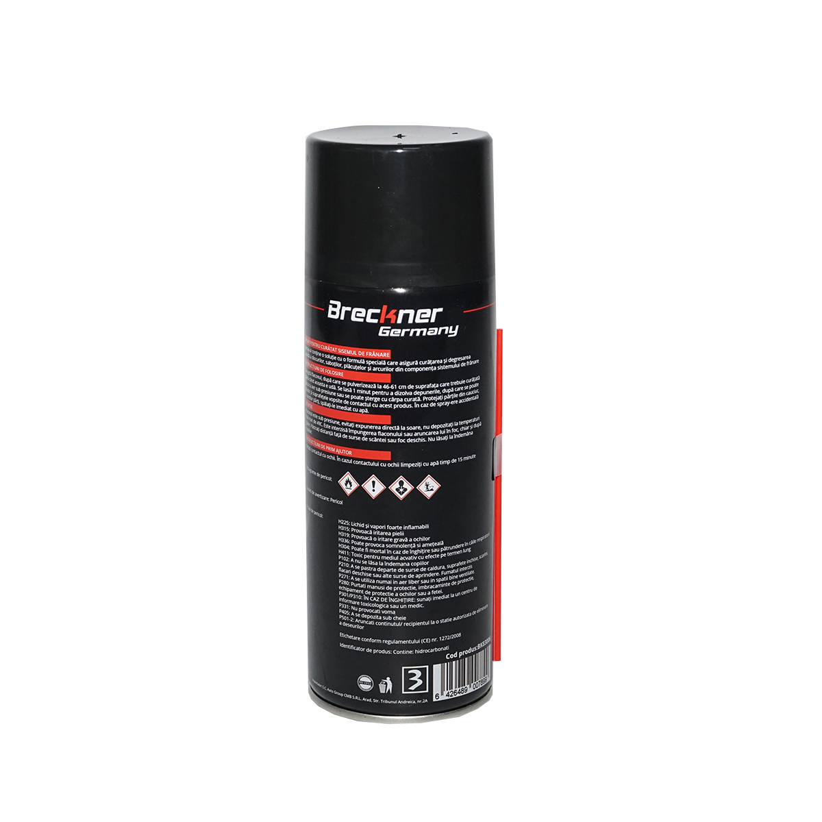Spray pentru curatat discuri de frana 450ml Breckner Germany – imagine 2