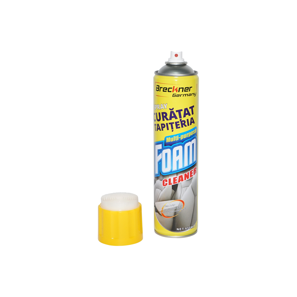 Spray cu spuma activa pentru curatat tapiterie 650ml Breckner Germany – imagine 3
