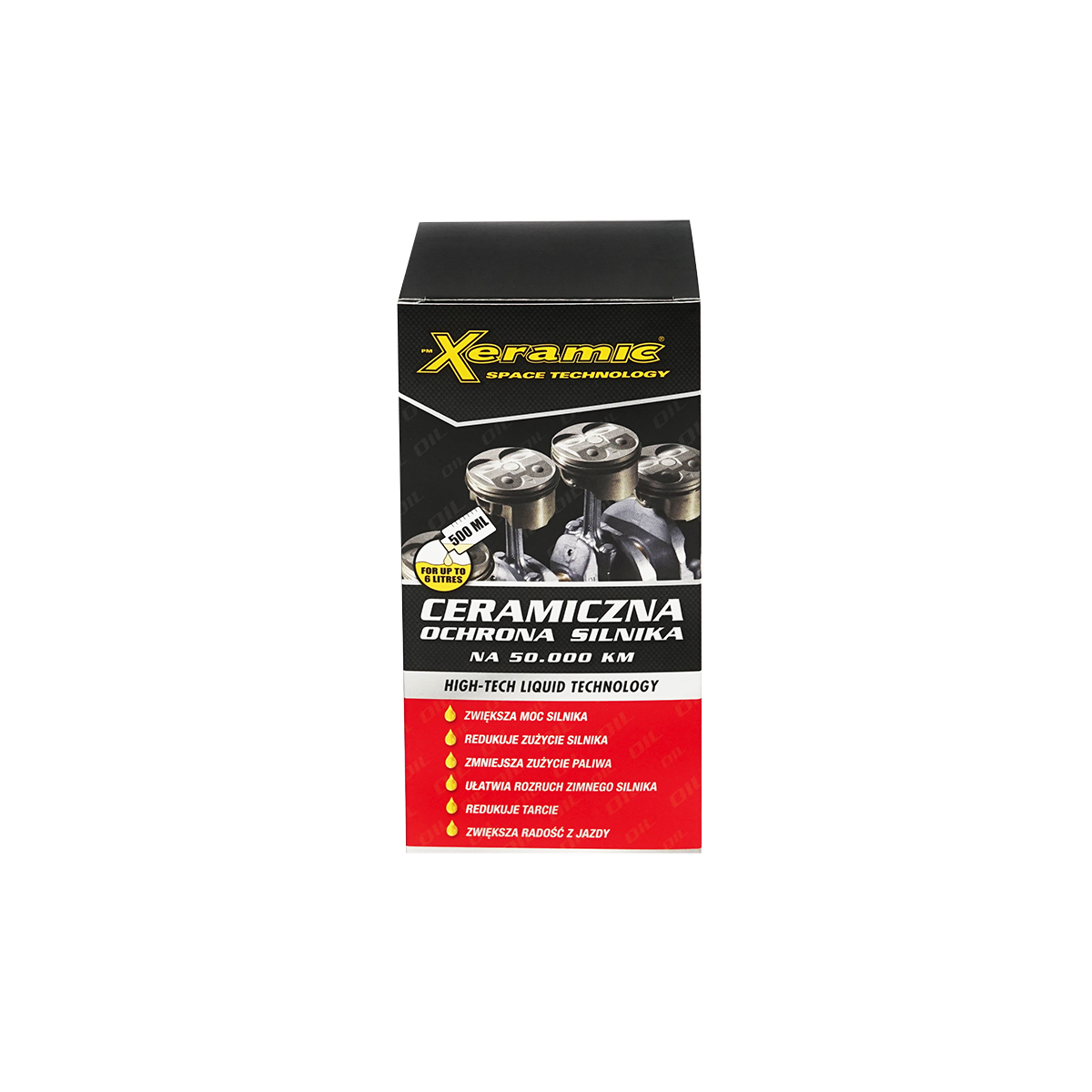 Tratament motor cu pulbere de ceramica 500 ml (pentru 6L de ulei) – imagine 2