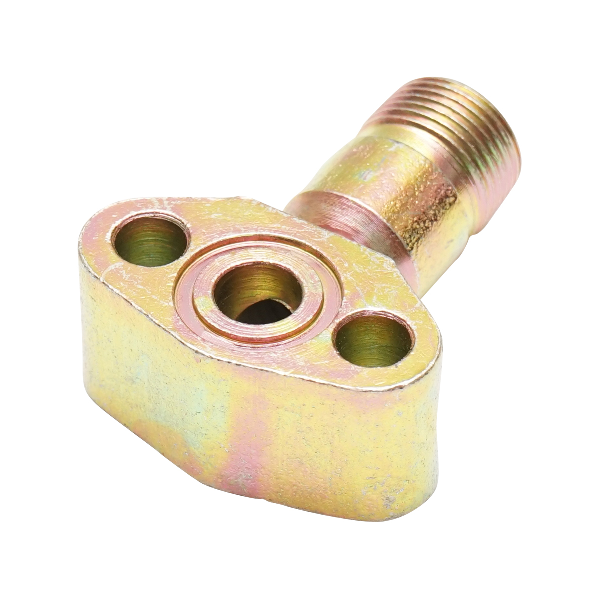 Adaptor/Flansa pompa H13 cu gaura mica fi 10,20 mm pentru conducta hidraulica de refulare 40.58.024 – imagine 4