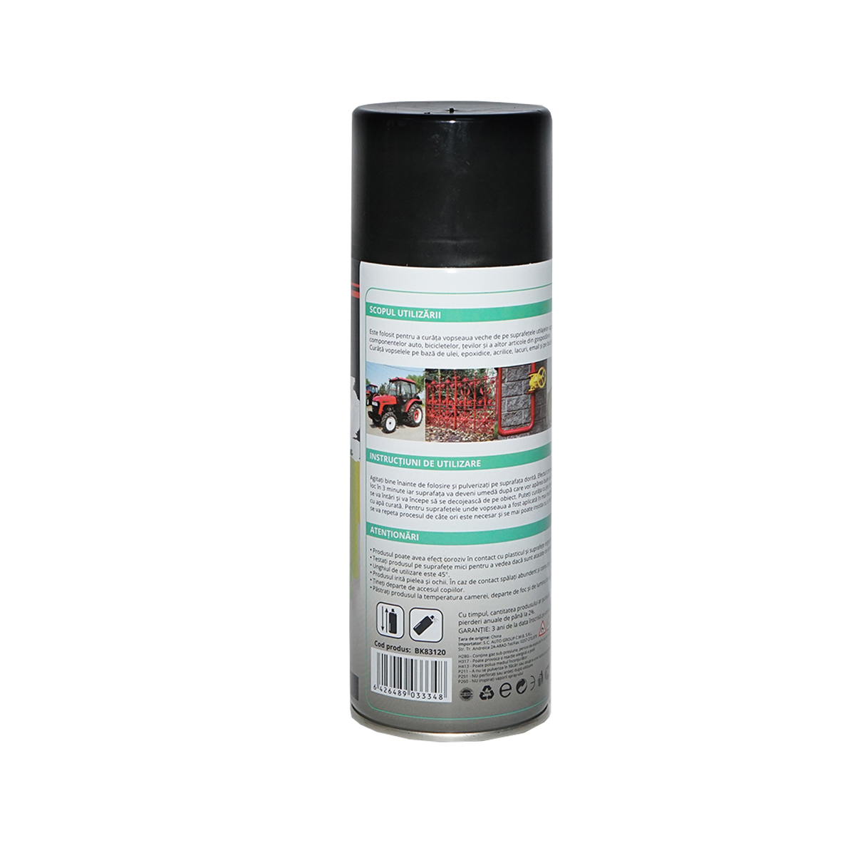 Spray pentru indepartare vopsea, decapant 450ml Breckner Germany – imagine 2