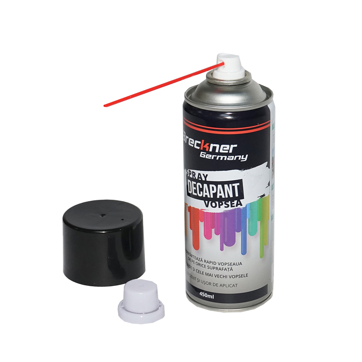 Spray pentru indepartare vopsea, decapant 450ml Breckner Germany – imagine 3