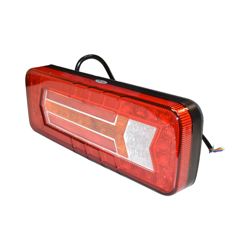 Lampa LED camion, remorca spate cu sageata de directie 12-24V 284x57.2x100mm – imagine 3