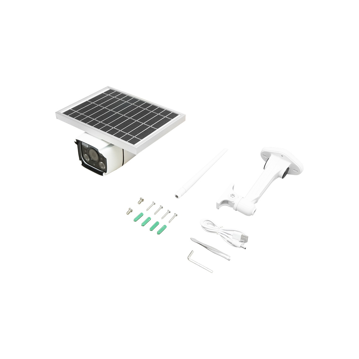 Camera de supraveghere YN-88 Wireless WIFI cu panou solar destinata spatiilor fara curent electric (ferme, cabane, pescarii) – imagine 7