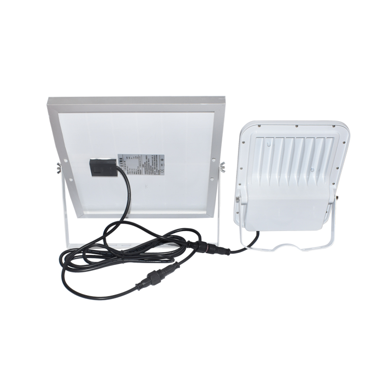 Proiector LED 100W cu panou solar policristalin 12W, baterie LiFePO4 3.2V/12Ah, 6000K, 700lm cu telecomanda IP66 Breckner Germany – imagine 6