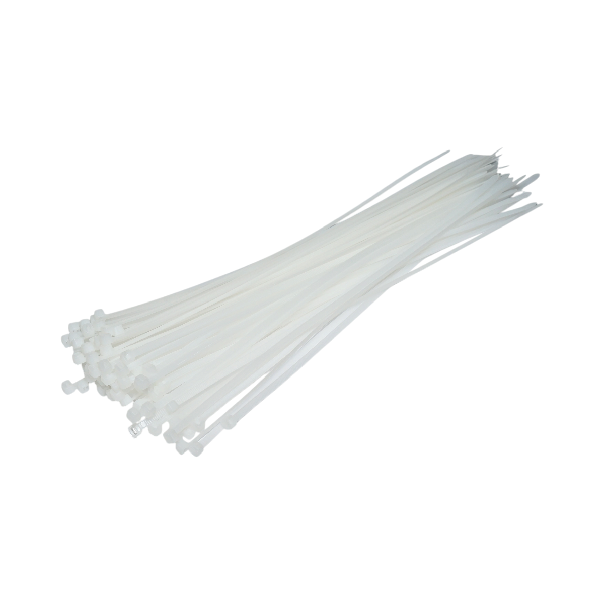 Faseta colier plastic alb 4.7x350mm pentru prindere capace roti auto 100 buc/set Longroad – imagine 2