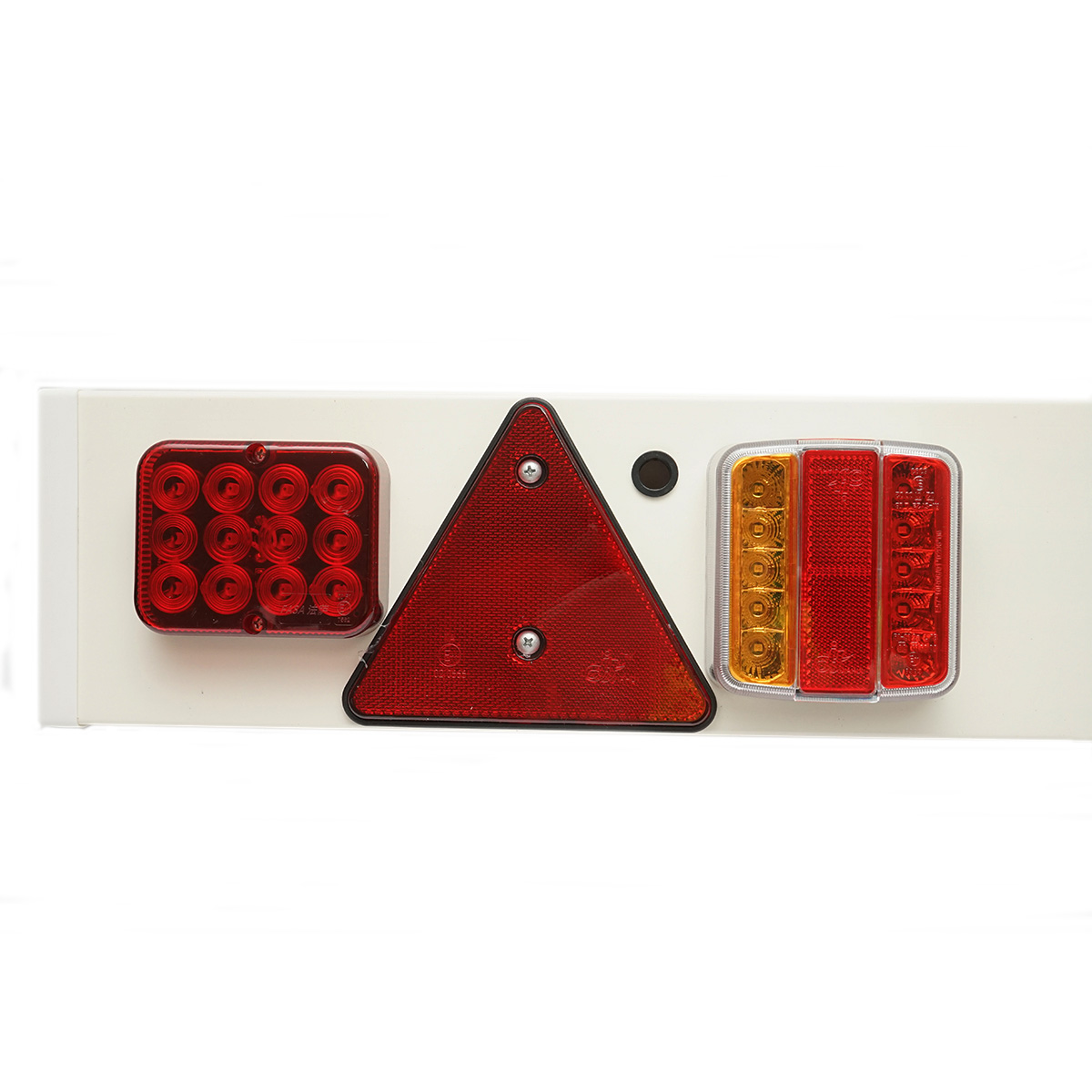 Bara remorca 1220mm, 2x lampa LED, 1x lampa ceata LED, 2x triunghi reflectorizant, cablu 6m si priza 7 pini 12/24V – imagine 3