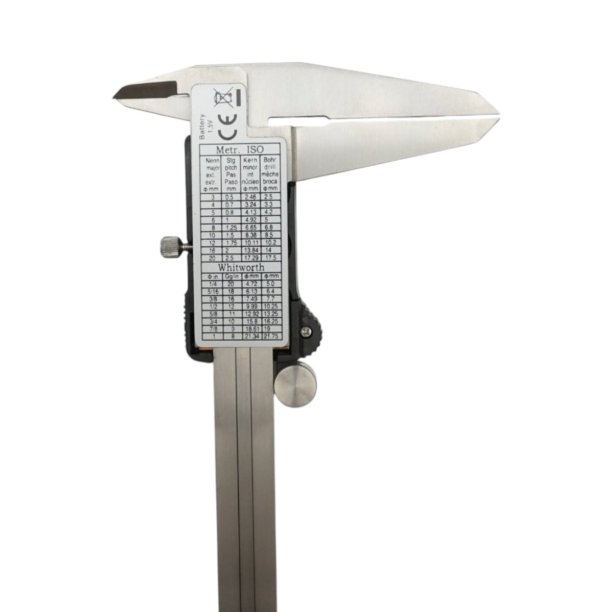 Subler digital profesional 0-300mm, scala inch/mm, masurare interioara, exterioara, adancime Breckner Germany – imagine 6