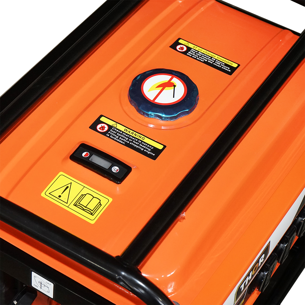 Generator electric 220V, 3KW pe benzina BS3500 Thor – imagine 5
