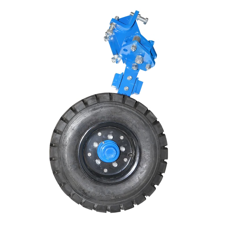 Roata cu brat, anvelopa industriala 650/10 pentru plug reversibil hidraulic – imagine 2