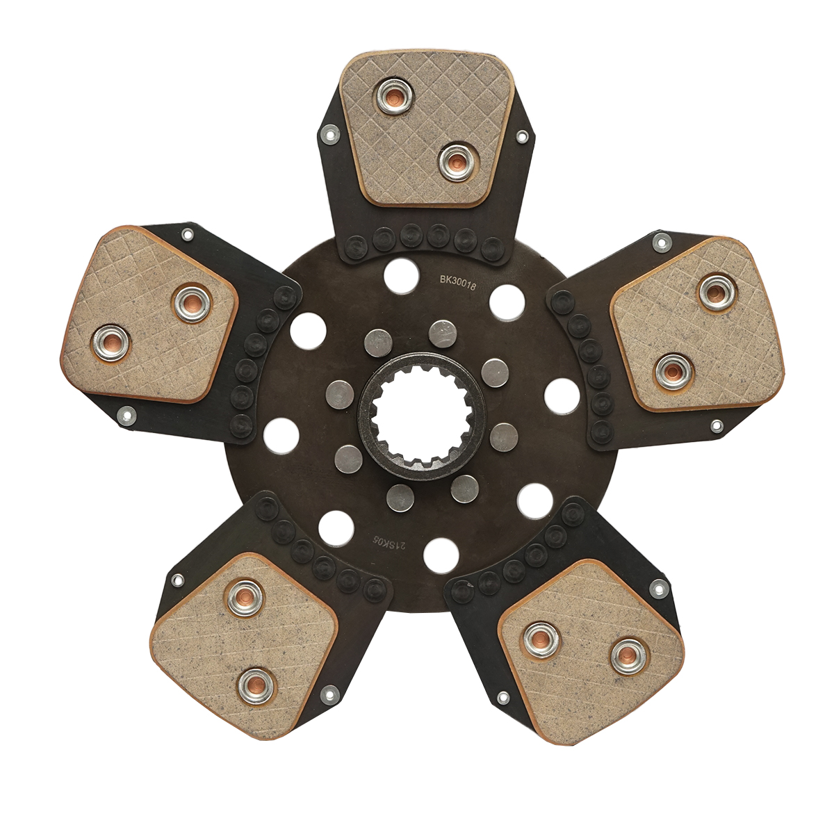 Disc ambreiaj 16 caneluri Tractor Forestier cu motor Perkins si cutie viteze romaneasca Breckner Germany