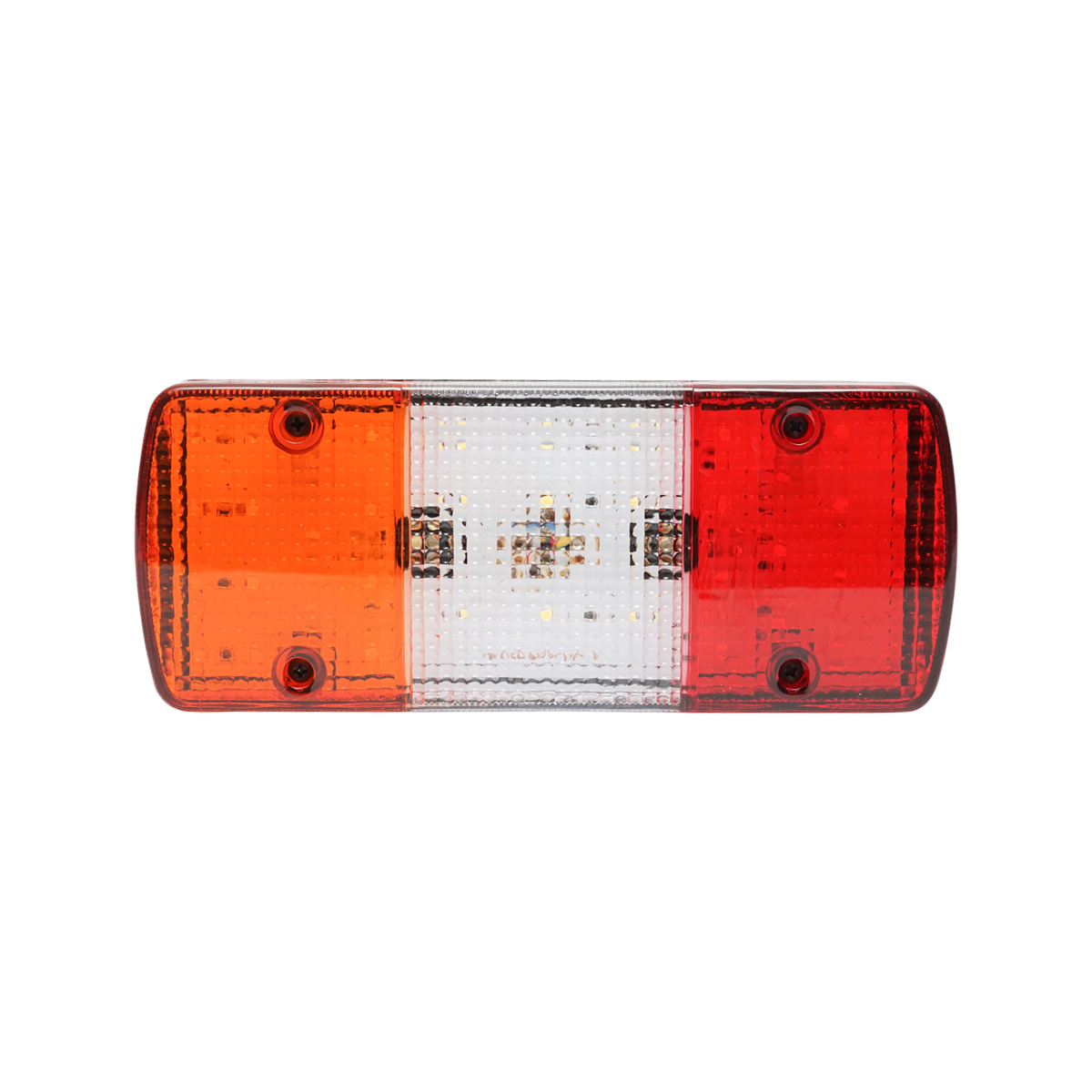 Lampa spate dreptunghiulara 28 LED-uri cu 3 compartimente 12V stanga/dreapta