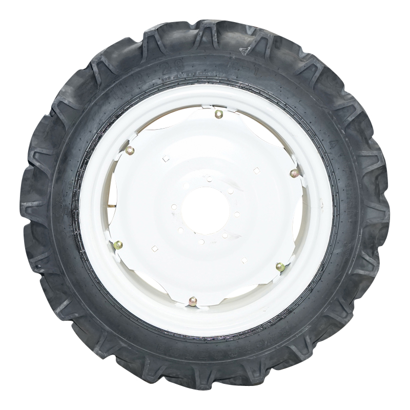 Roata completa 11.2/28 8PR R1 crampon spate tractor UTB U-445 – imagine 3
