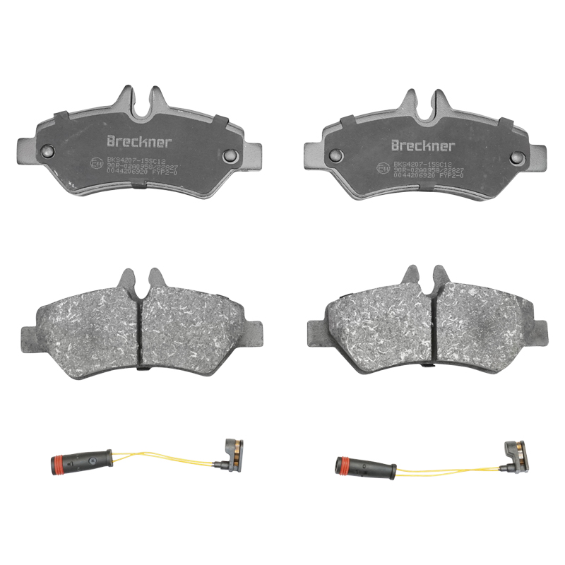 Set placute frana spate punte simpla pentru Mercedes Sprinter 906