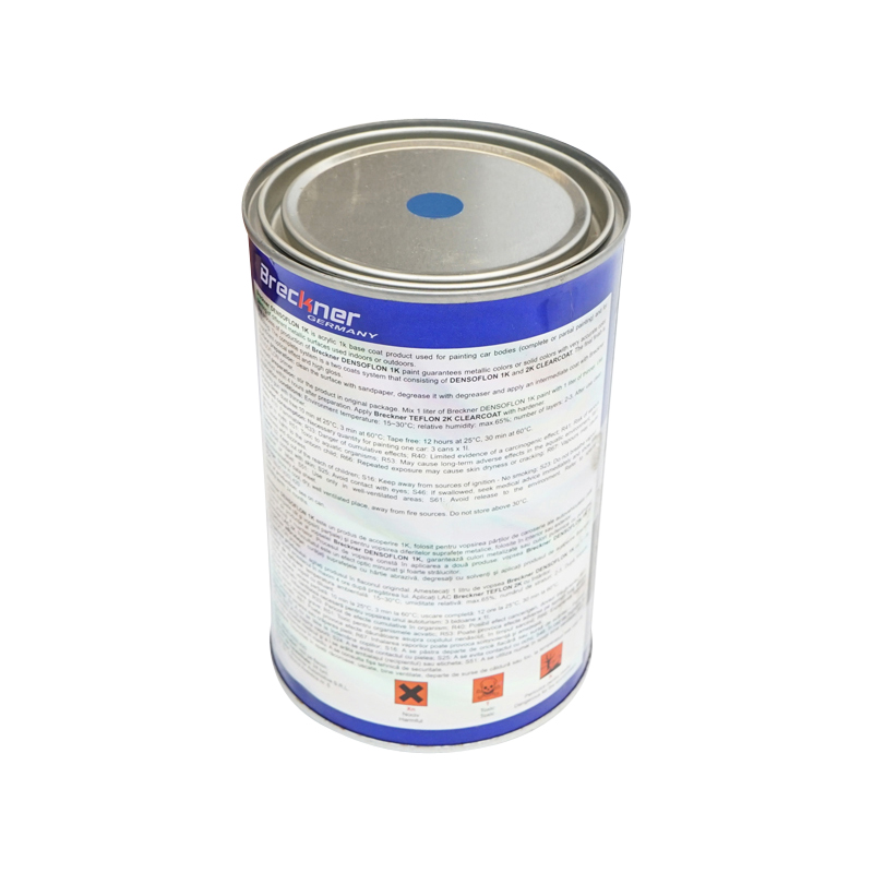Vopsea auto 1K Albastru Azur metalizat 1L Breckner Germany – imagine 2