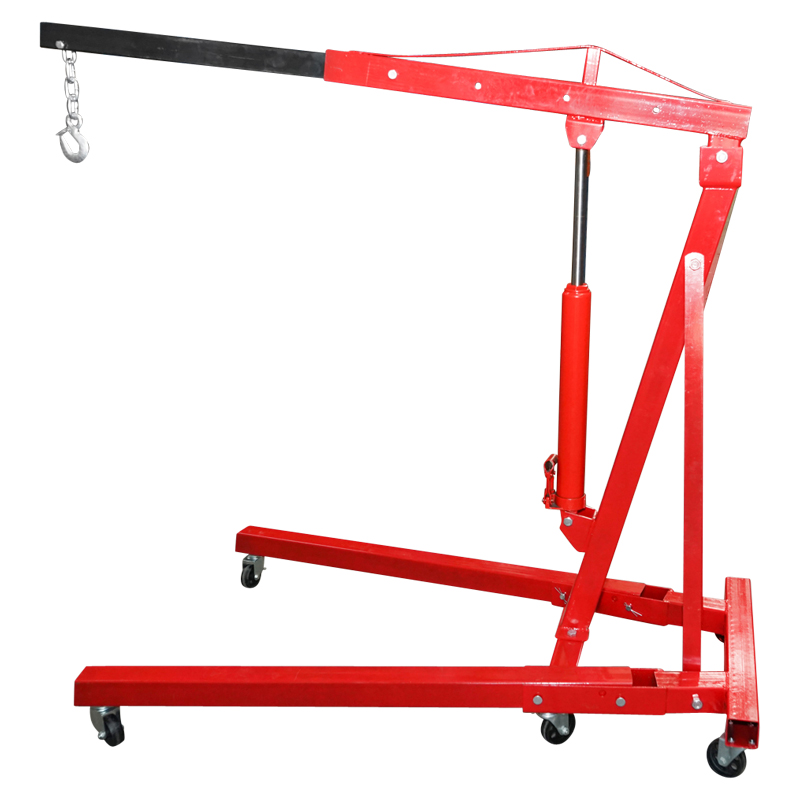 Macara hidraulica pliabila tip girafa pentru atelier 2T – imagine 2