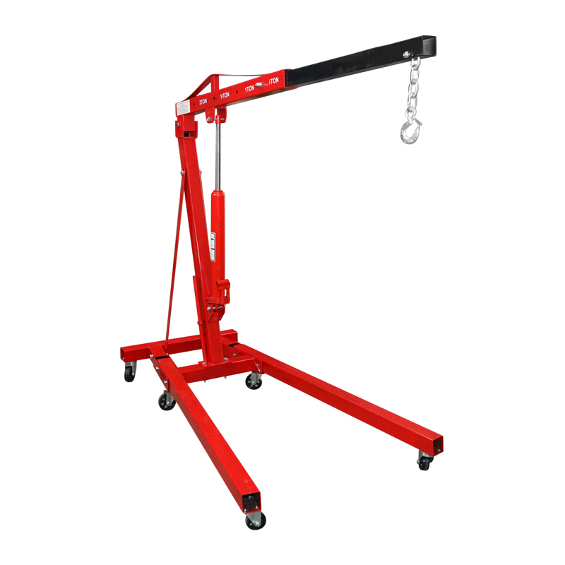Macara hidraulica pliabila tip girafa pentru atelier 2T – imagine 4