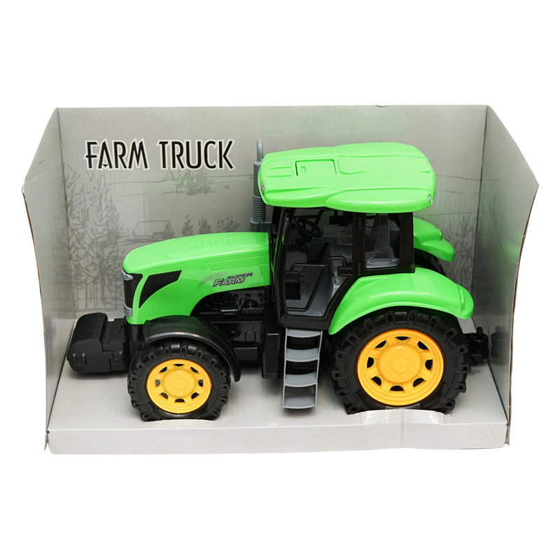 Jucarie tractor verde Super Farm – imagine 6
