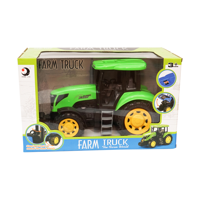 Jucarie tractor verde Super Farm – imagine 7