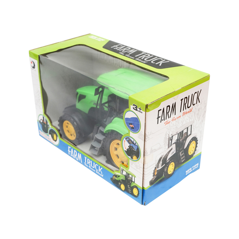 Jucarie tractor verde Super Farm – imagine 8