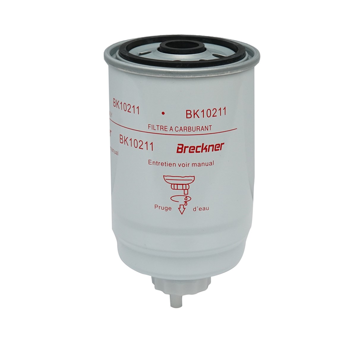 Filtru motorina pentru FIAT, New Holland, Case IH cod OEM P550588, WK842/2, XN300, SN327, 1930010 Breckner Germany