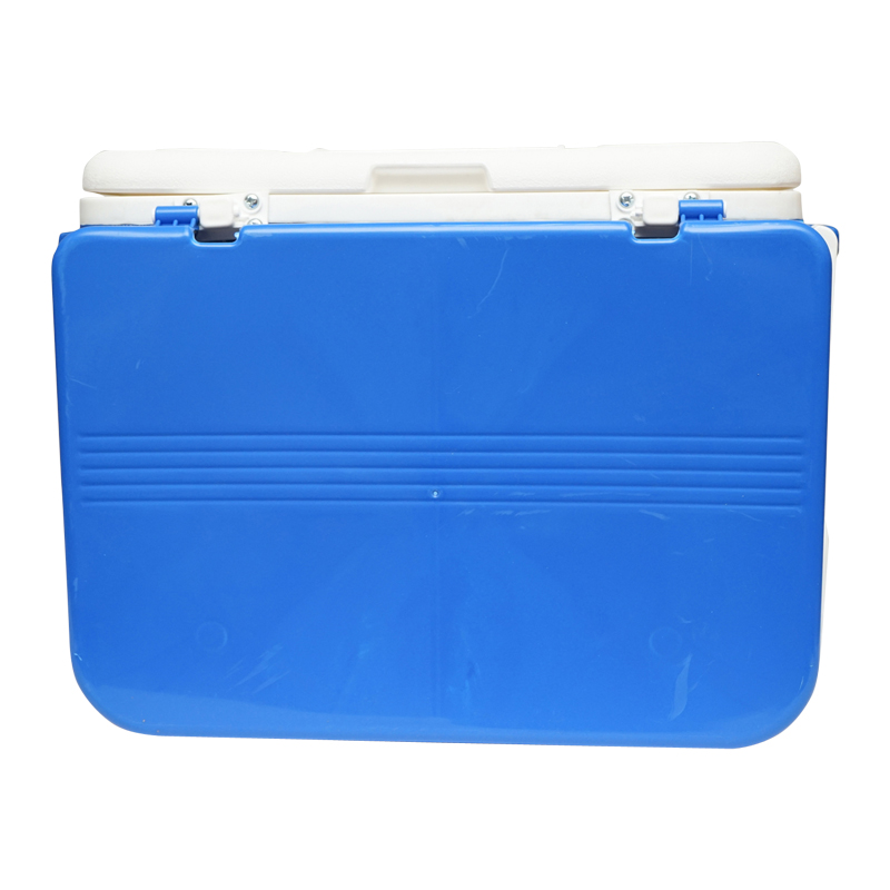 Lada frigorifica pentru picnic 45L albastra cu masa 610x405x445mm  Breckner Germany – imagine 5