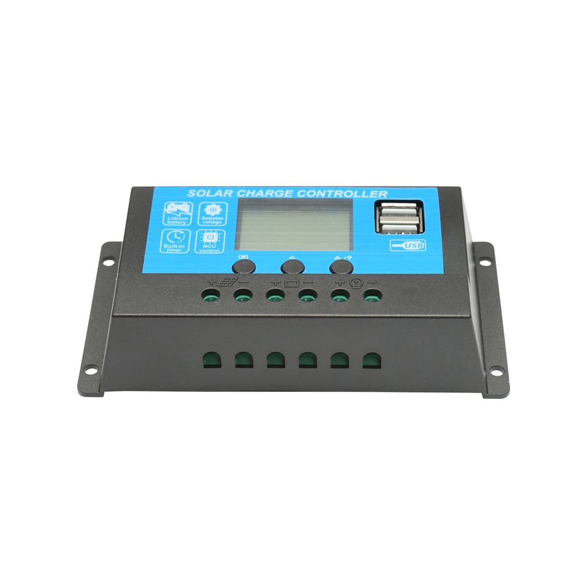 Regulator tensiune pentru panou solar 20A 12V/24V port USB 5V/2A Breckner Germany – imagine 2